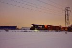 NS GP38-2 High nose Locomotive in the yard